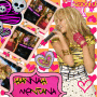 Hannah Montana!!! [Pink][Yellow][Original Blingee by Mirosyuca (hacked By andii)]