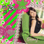 selena gomez pink green selena gomez pink green