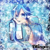 Ipod Girl in blue