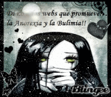 No a las Webs ProAna y ProMia