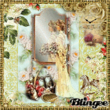 vintage mirror