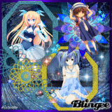 anime in blue x contest