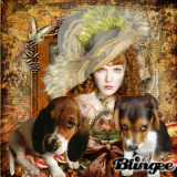 UNE LADY QUI A DU CHIEN UNE LADY QUI A DU CHIEN