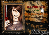☆Certificate for the #3 winner of "Best Ashley Tisdale Halloween Blingee"☆AshleyTisdale2010 