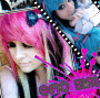 Emo Girl **Pink & Sky Blue**.. [(((*_By Tefa03_*)))]