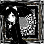 BlacK AnD WhitE AnimE GirL!X3