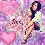 Miley Cyrus Hearts Ballons
