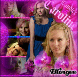 candice accola is caroline forbes (the vampires diares)