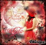 Red Is passion. CoCa Cola .