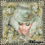 Girl vintage elegant  p