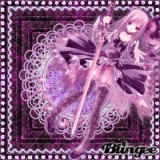 Tinkerbell in purple
