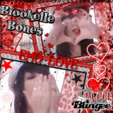 Brookelle Bones Red Emo Love(~Oriqinal Blinqee~)DONT COPY!DemiLovat1998