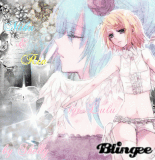 Miku Hatsune & Rin Kagamine [for Lulu] - by Shelly.Rocks