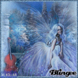 Blue Winter Fairy