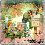 Christmas Angel, Birds, and Fairies