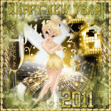 Golden New Year Tinkerbell TGC