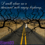 I Walk Alone On A Thousand Mile Empty Highway - Don't Enter My Highway - Elarn03 I Walk Alone On A Thousand Mile Empty Highway - Don't Enter My Highway - Elarn03