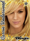 carrie in gold