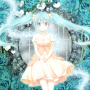 Cute Anime Girl [Blue]