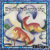 endlich samstag