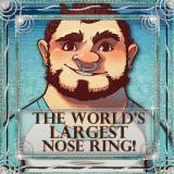 The World's Largest Nose Ring!