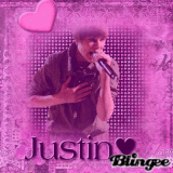 Justin Bieber B Mine Original Blingee By JBieberLove16