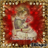 Vintage little girl Valentine ♥for challenge♥