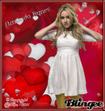 ••► Amanda Bynes / red Hearts ~ by Nina ♛