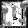 Black Silver White Woman Art Deco Black Silver White Woman Art Deco