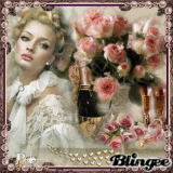 girl vintage elegant  p
