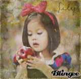 Baby snow white. 