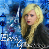 Elena Gilbert (Book) in a Blue Fantasy