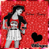 selena red blingee