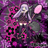 Purple lollipop
