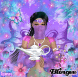 Pink, Purple & Teal Gypsy Fairy (PDB #2)