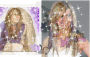 Ashley Tisdale Miley Cyrus and Hannah Montana x