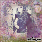 Miley Cyrus, Demi Lovato & Taylor Swift ♥ {Original Blingee} 