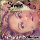 Shakira: Giallo Oro x conky