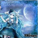 Light Blue Anime Girl