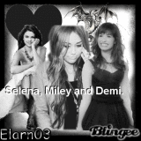 Selena, Miley and Demi - Elarn03