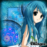 Girl blue 