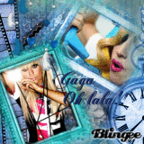 Gaga Oh lala blue vintage!!