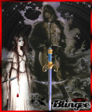 Gothic man & woman