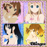 -.K-on! (Yui,Mio,Ritsu,Tsumugi).- LunaHinamori99