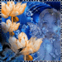 BLUE BUTTERFLY FAIRY ... Complimentary Colors Challenge