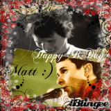 Happy B-Day Matt :)