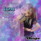 Luna :f(x) bolhas roxa / azul: