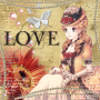 beautiful vintage anime lady