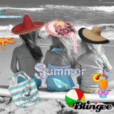 best friends in summer