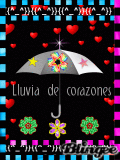 Lluvia de corazones